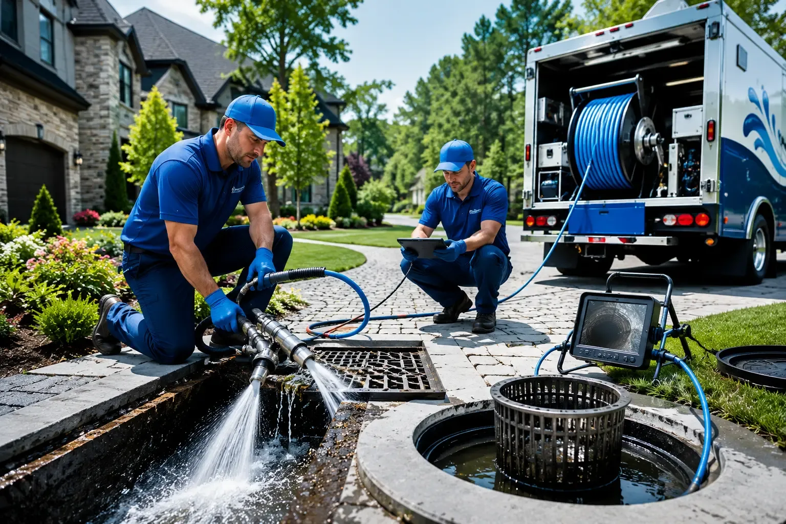 Local outdoor drain cleaning professionals in Union Point, GA